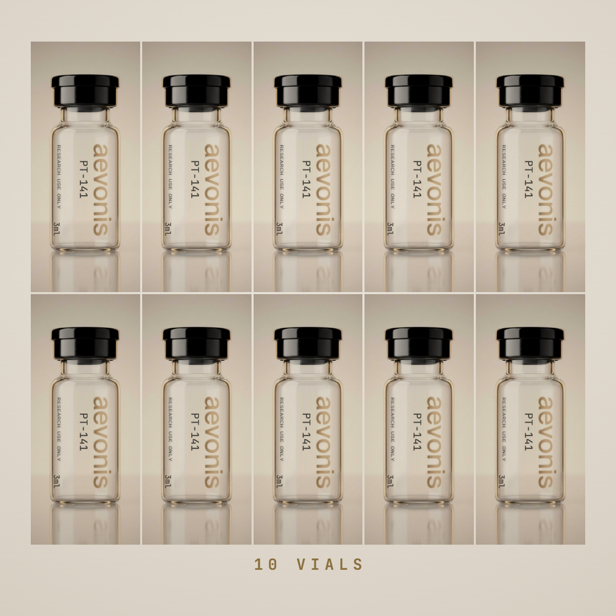 (10 Pack) PT-141 10mg
